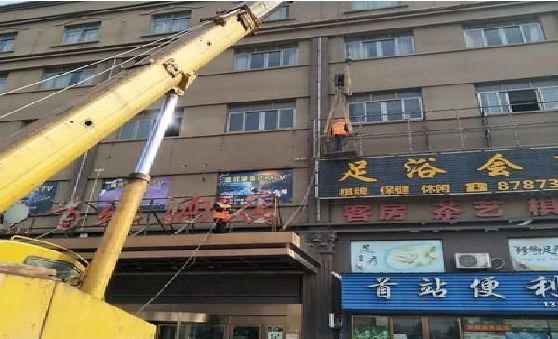 固镇安装较高的门店招牌有什么好的方法？