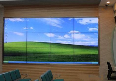 固镇液晶拼接屏的另类用法。